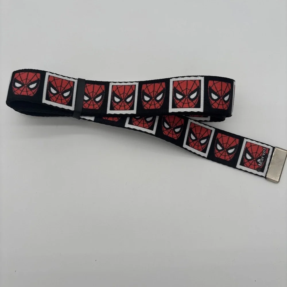Marvel Buckle Down Spiderman Comics Belt Made in‎ USA